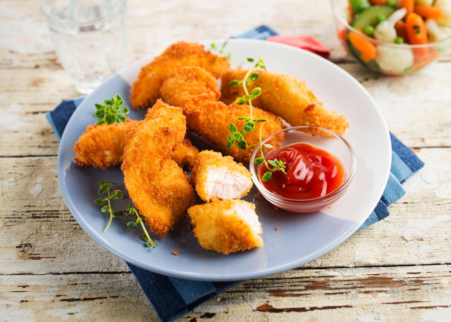 Panierte Hähnchenbrust - Rezepte Actifry Smart XL | Tefal