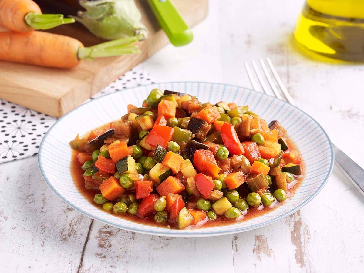 Bratgemüse in Tomatensoße - Rezepte Actifry Express 1kg | Tefal