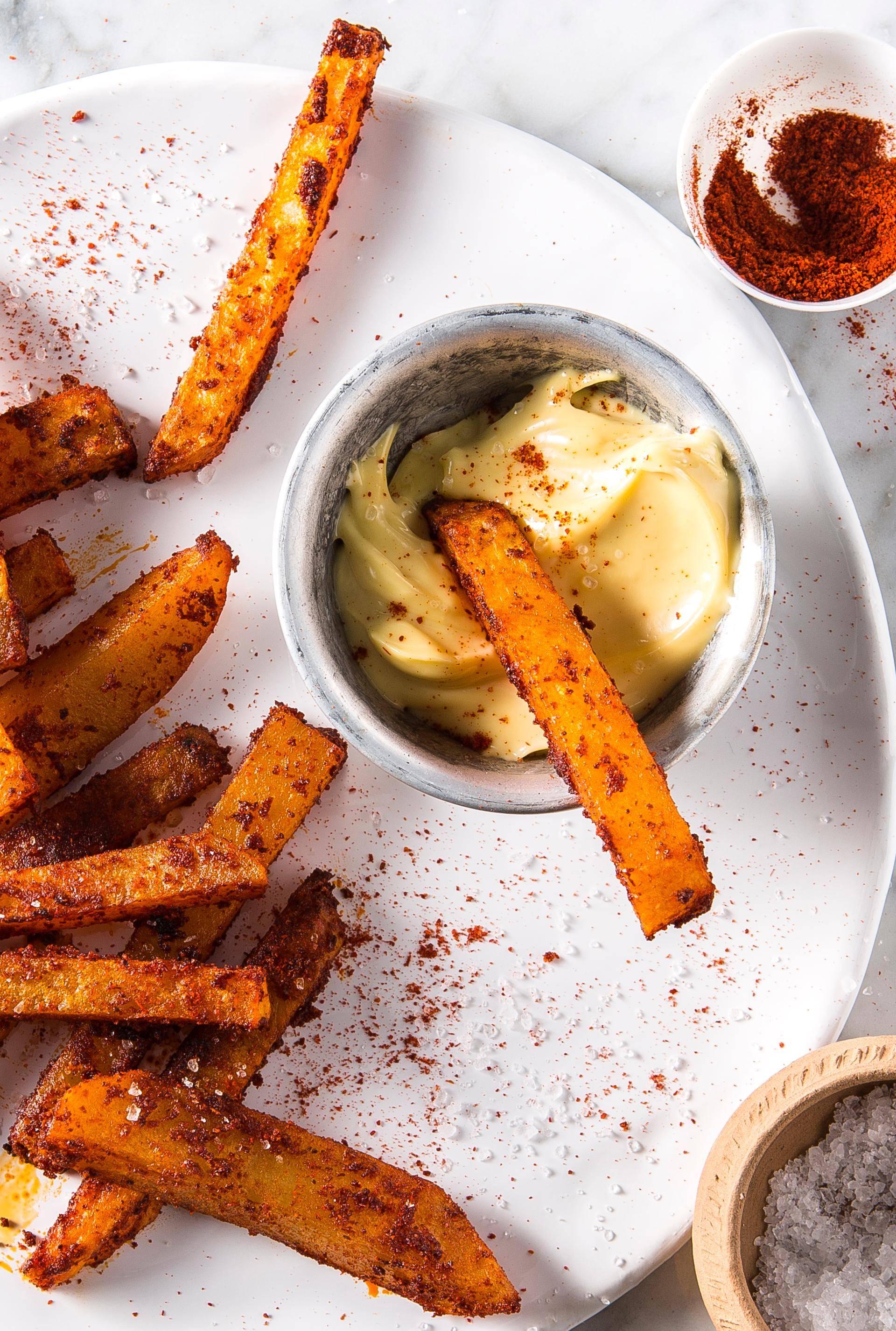 Pommes frites aus Süßkartoffeln - Rezepte Actifry Genius XL | Tefal
