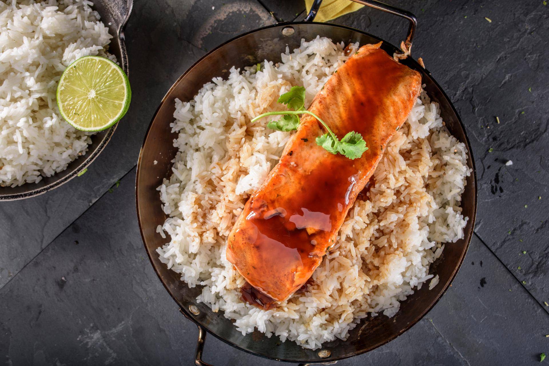 Glasierter Teriyaki-Lachs - Rezepte EASY FRY & GRILL 2 in 1 DIGITAL | Tefal