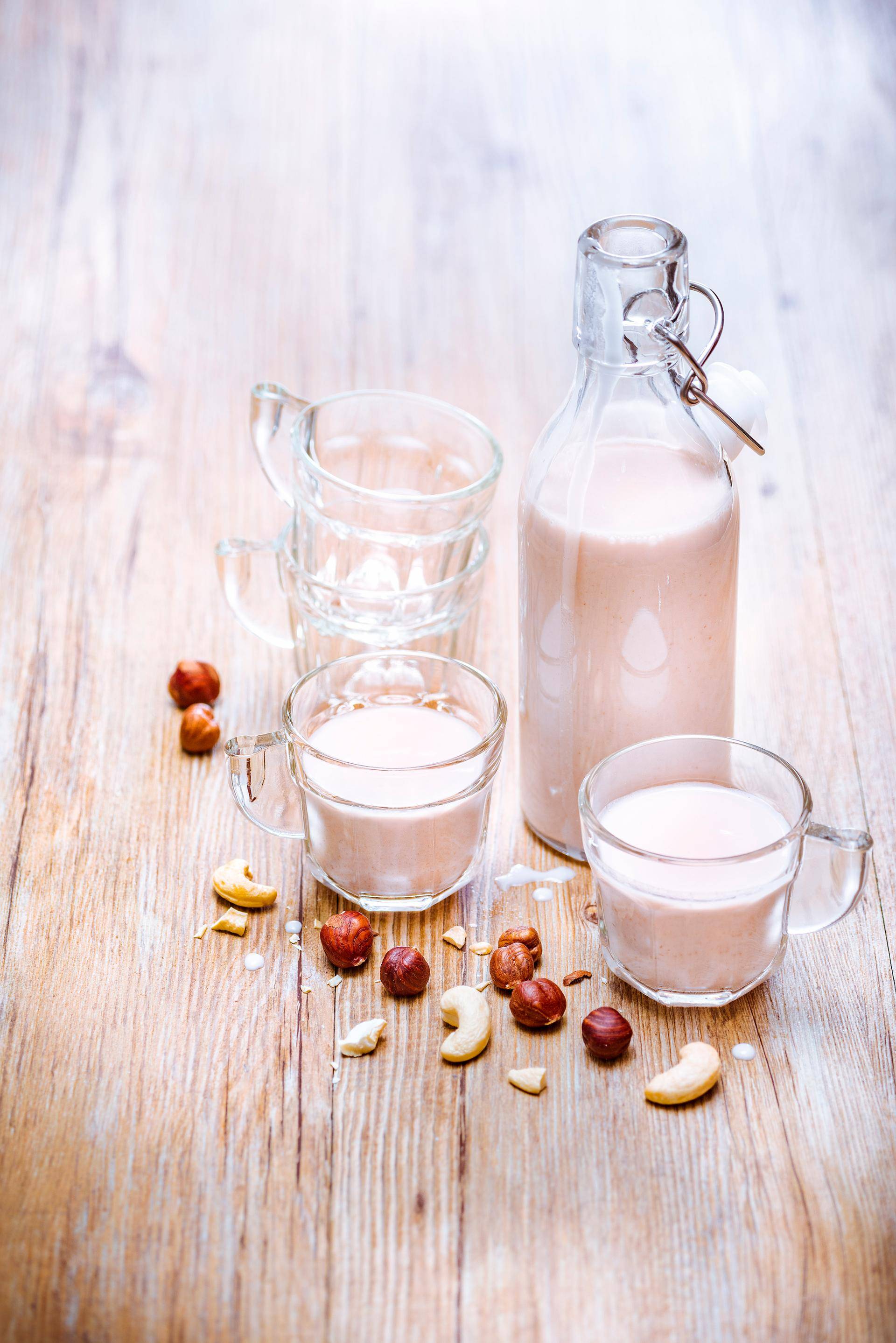 Pflanzliches Getränk mit Cashewnüssen und Haselnüssen - Rezepte Blend up | Tefal