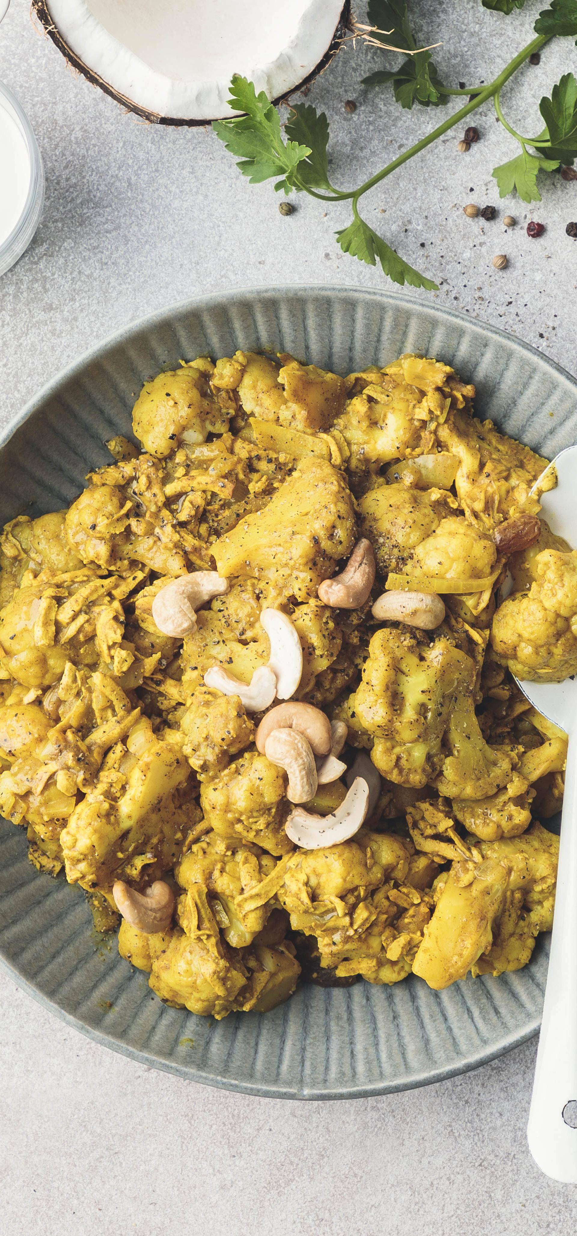 Schnelles und einfaches Blumenkohl-Curry - Rezepte Turbo Cuisine & Fry | Tefal