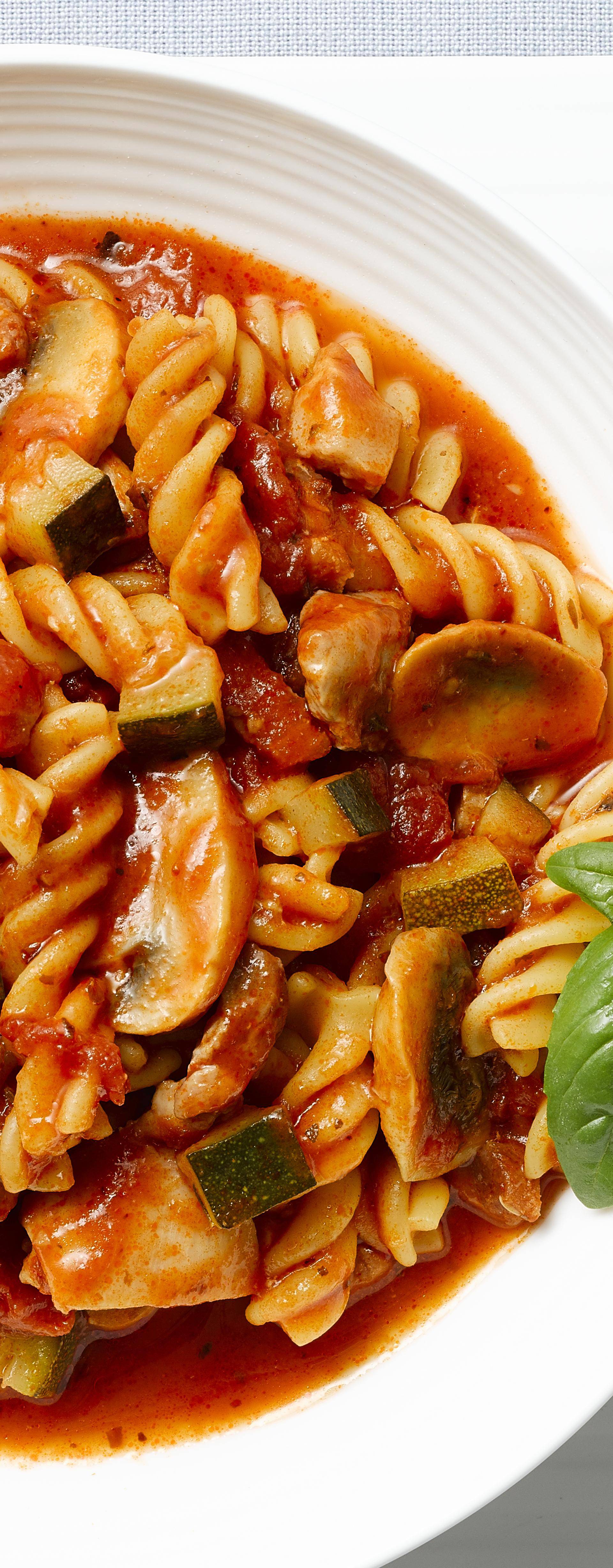 Fusilli mit Huhn und Champignons - Rezepte undefined | Tefal