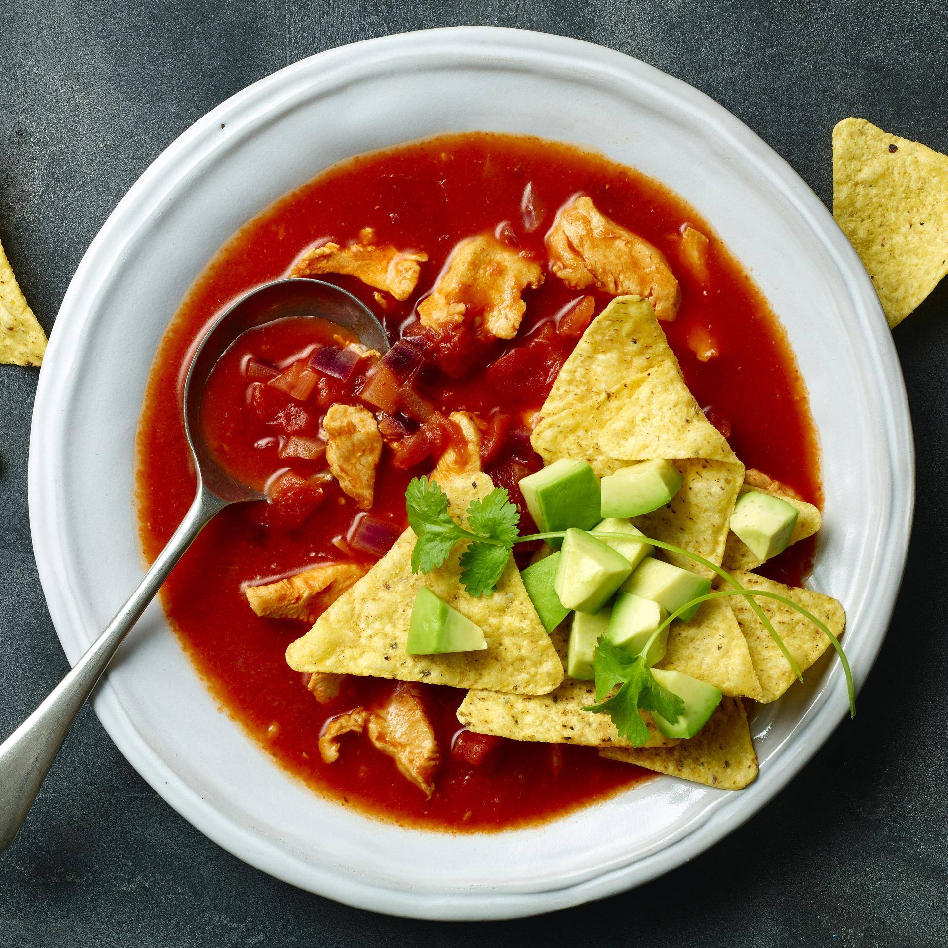 Tomatentortilla-Suppe - Rezepte | Tefal