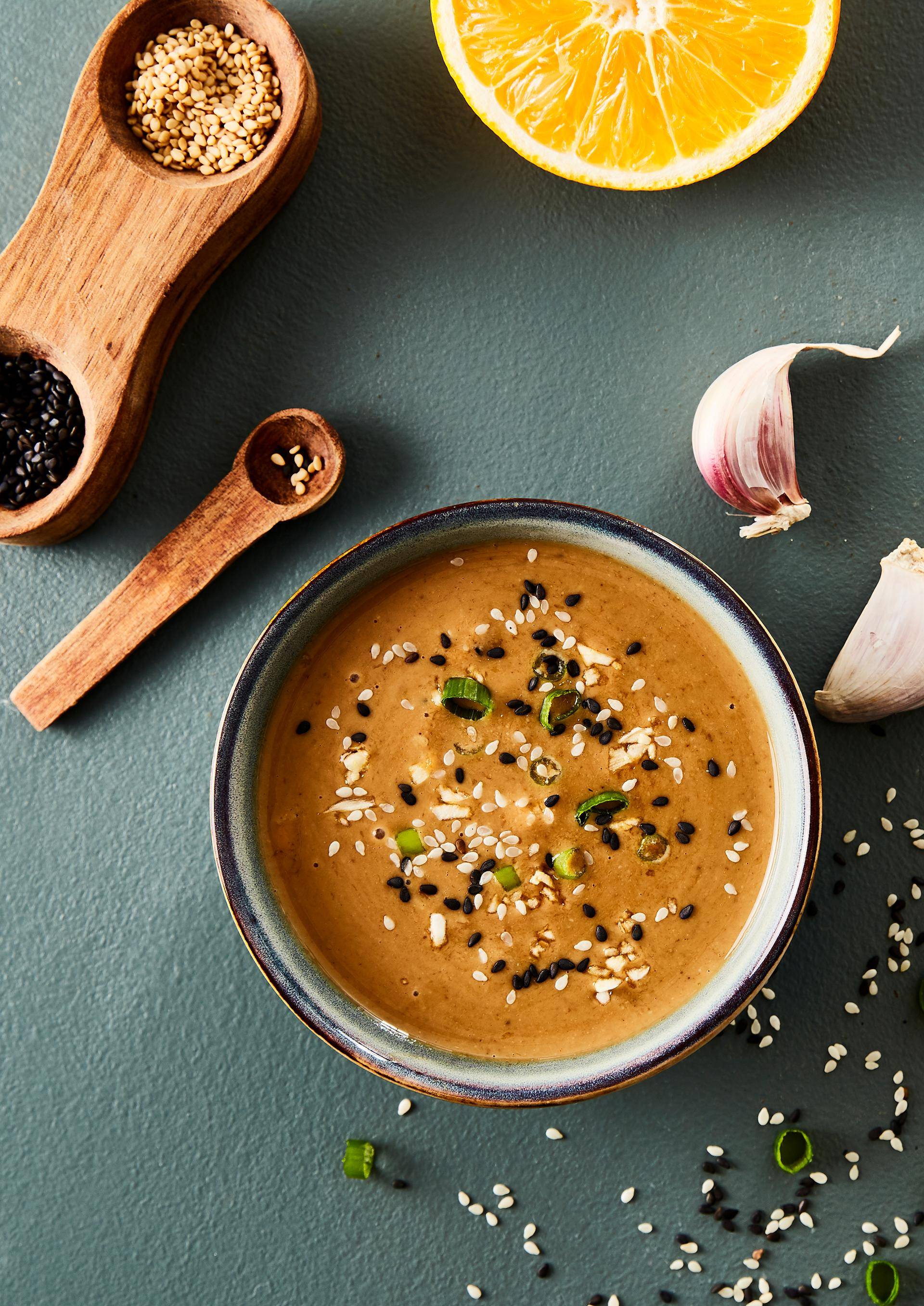 *Creamy salad dressing with tahini - Rezepte Blend up | Tefal