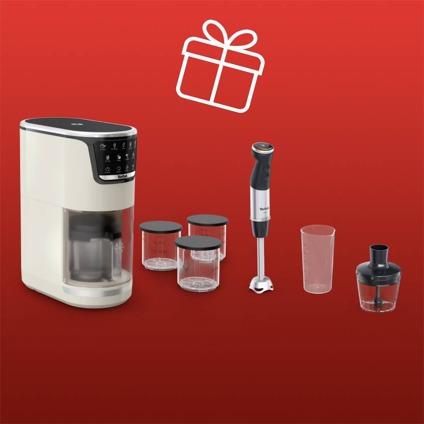 Eismaschine Dolci mit Stabmixer