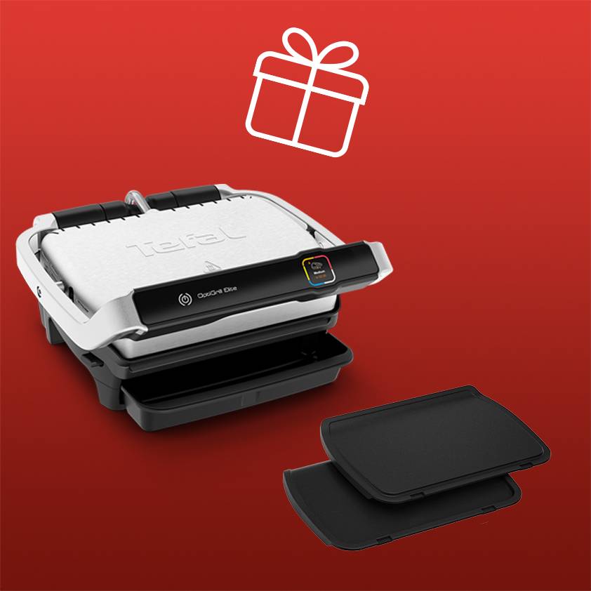 Optigrill Elite im Set mit passenden Planchaplatten