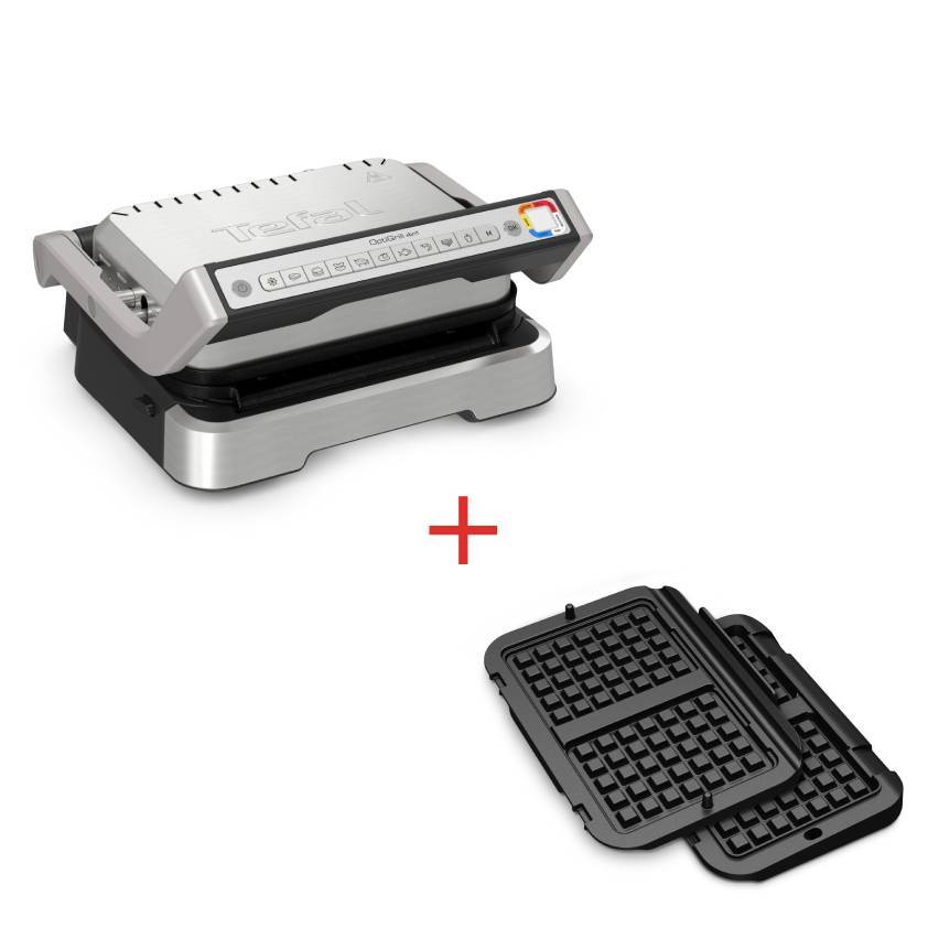 OptiGrill 4in1 mit passenden Waffelplatten